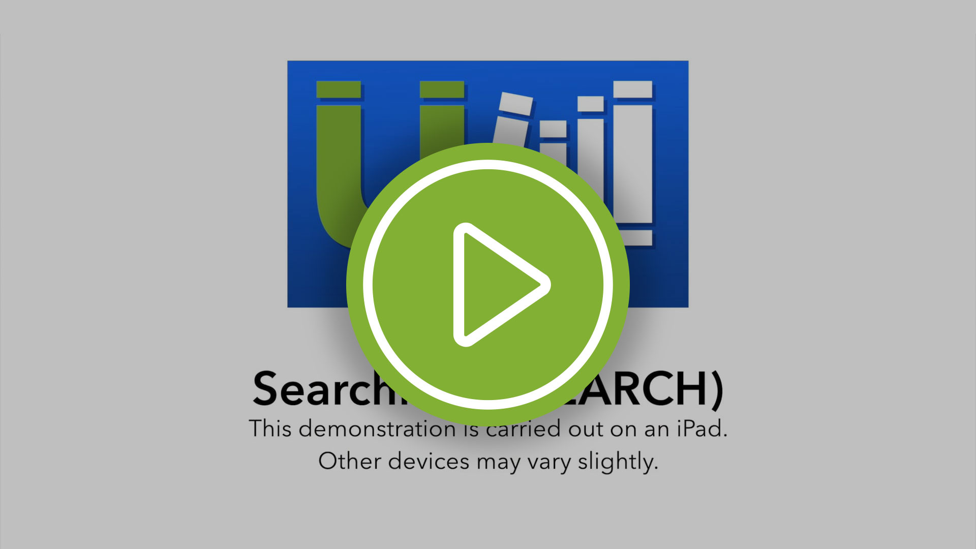 Searching uLIBRARY using the App (uSEARCH)