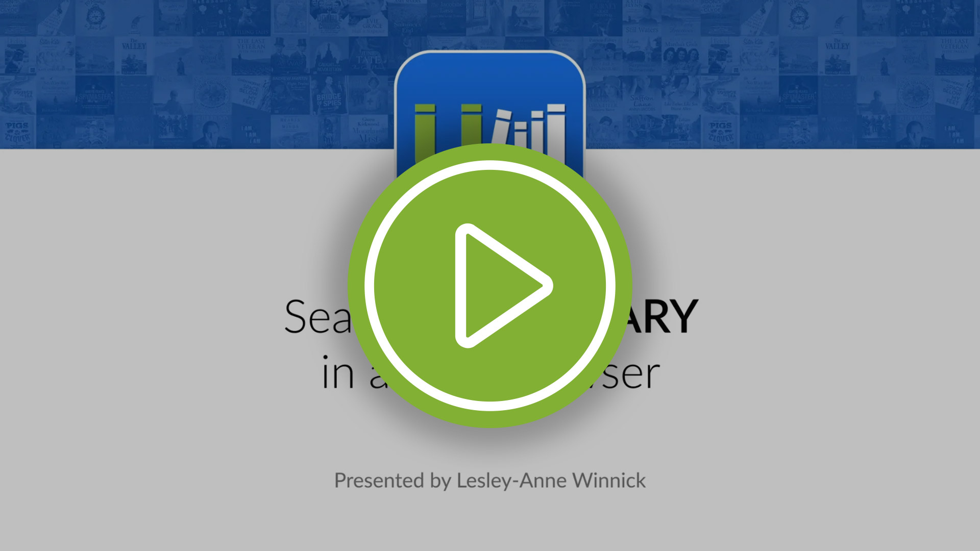 Searching uLIBRARY in a web browser