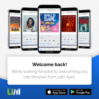 uLIBRARY Welcome Back to Libraries Tile