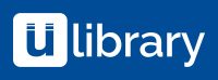 uLibrary Extended Logo – White