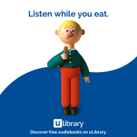 Listen While You Eat – Square Graphic