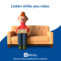 Listen While You Relax – Square Graphic