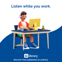 Listen While You Work – Square Graphic