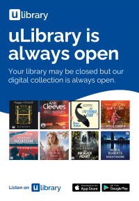 uLibrary Is Always Open – Poster