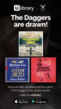 CWA Dagger in the Library Award Shortlisted 2025 Promo Pack